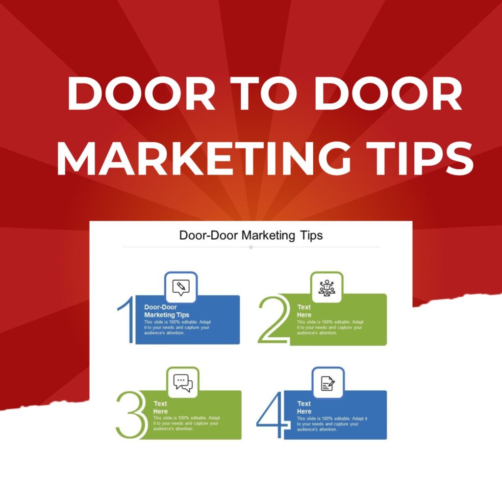 Door to Door marketing tips